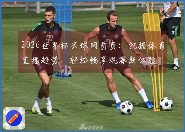 2026世界杯买球网首页：把握体育直播趋势，轻松畅享观赛新体验
